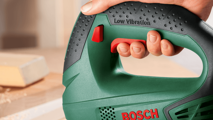 Bosch PST 650 Neznatne vibracije i meki rukohvat za udobno korišćenje